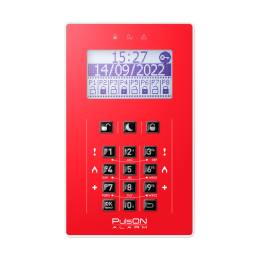 PULSON FRONT LCD/C RED